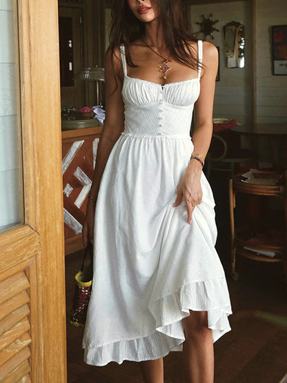 Effortless Elegance Summer Midi Dress