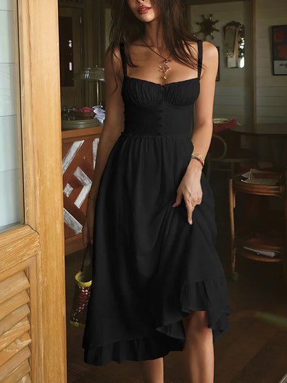 Effortless Elegance Summer Midi Dress
