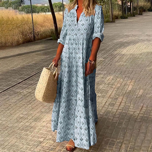 Effortless Boho Elegance Maxi Dress