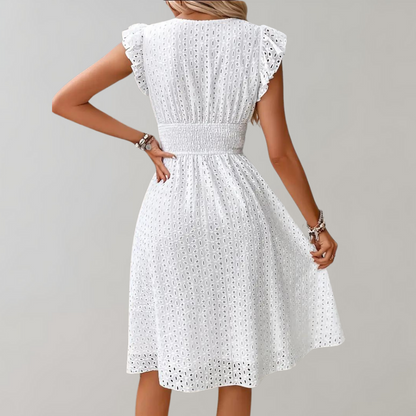 Breezy Ruffled Summer Dress