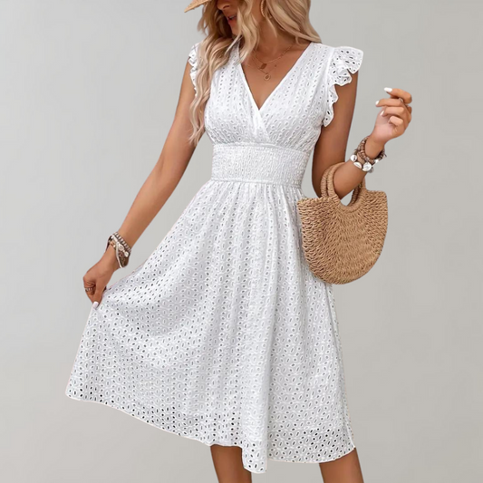 Breezy Ruffled Summer Dress