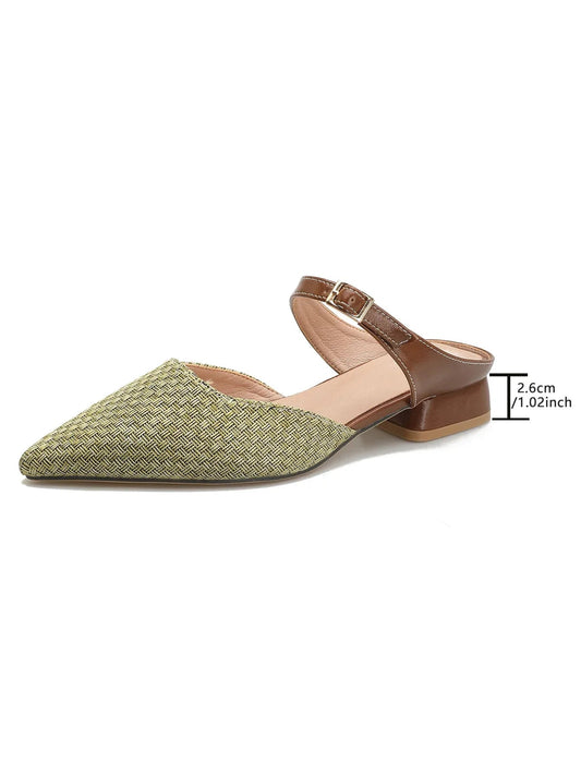 Sage-Glow Mules