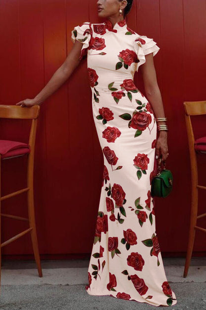 Effortless Comfort Printed Maxi Dress