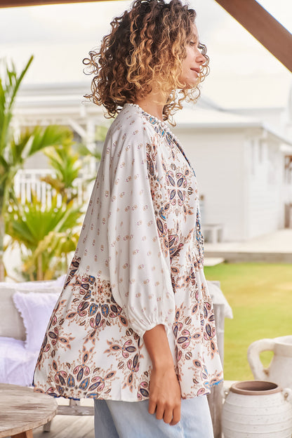 Effortless Day-to-Night Gemstone Top