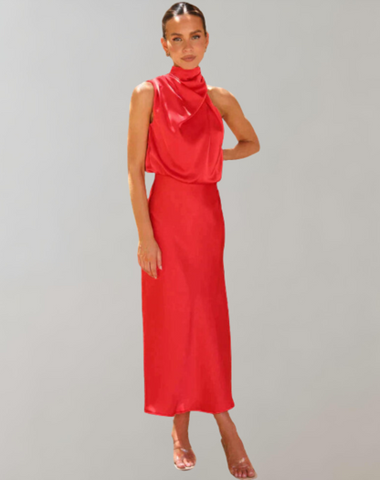 Elegant Shine Maxi Dress