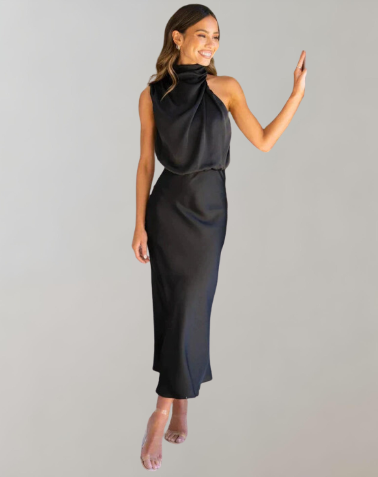 Elegant Shine Maxi Dress