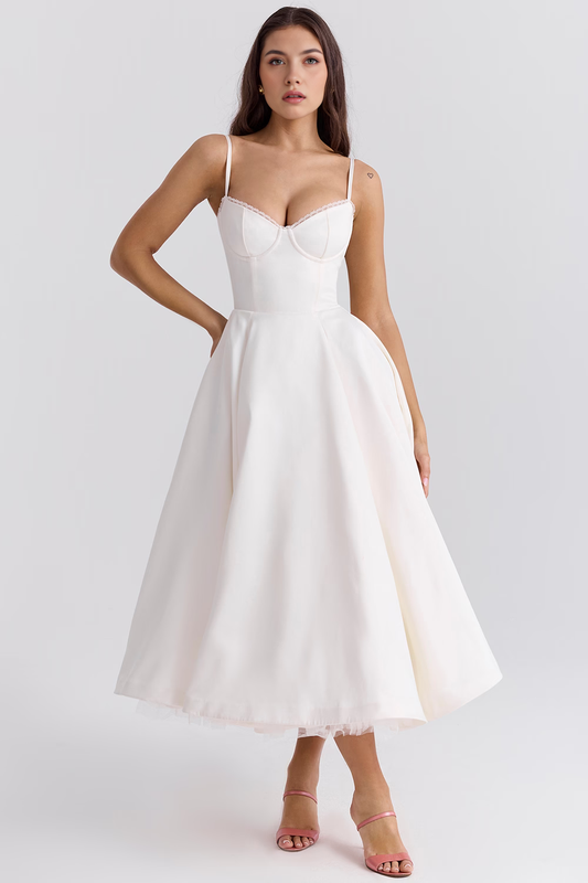 Elegant Lift Midi Dress
