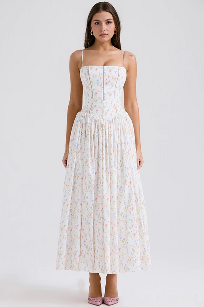 Chic Floral Midi for Effortless Elegance
