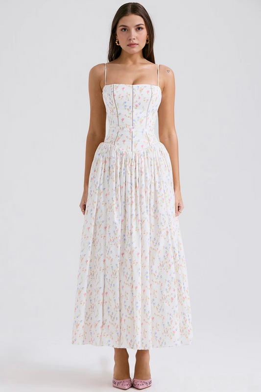 Chic Floral Midi for Effortless Elegance