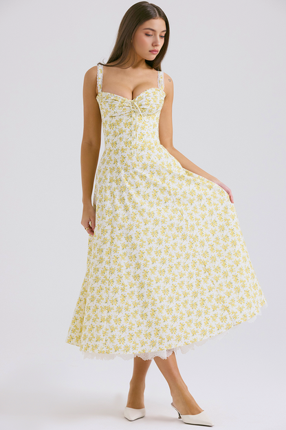 Floral Charm Midi Dress