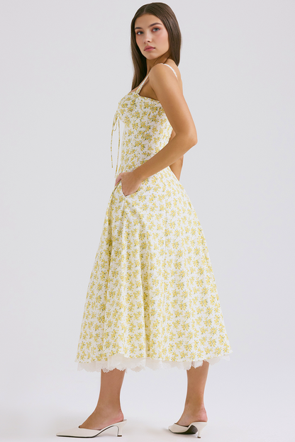 Floral Charm Midi Dress