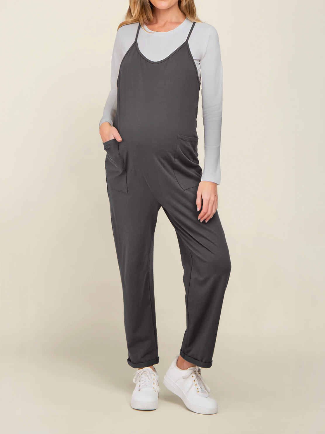 Effortless Comfort Maternity Jumpsuit