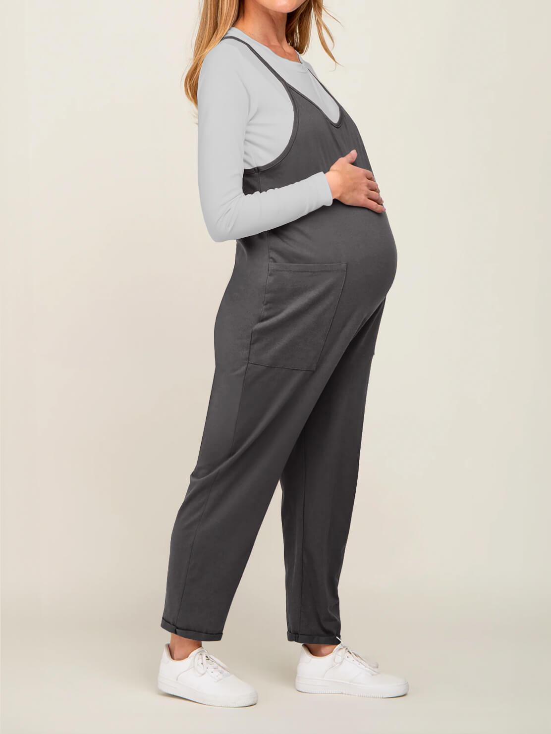 Effortless Comfort Maternity Jumpsuit