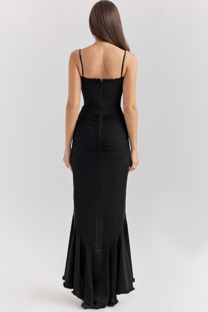 Flattering Celebration Ruffle Gown