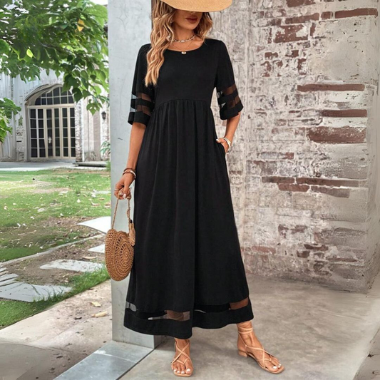 Tummy-Flattering Chic Dress