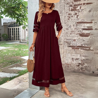 Tummy-Flattering Chic Dress