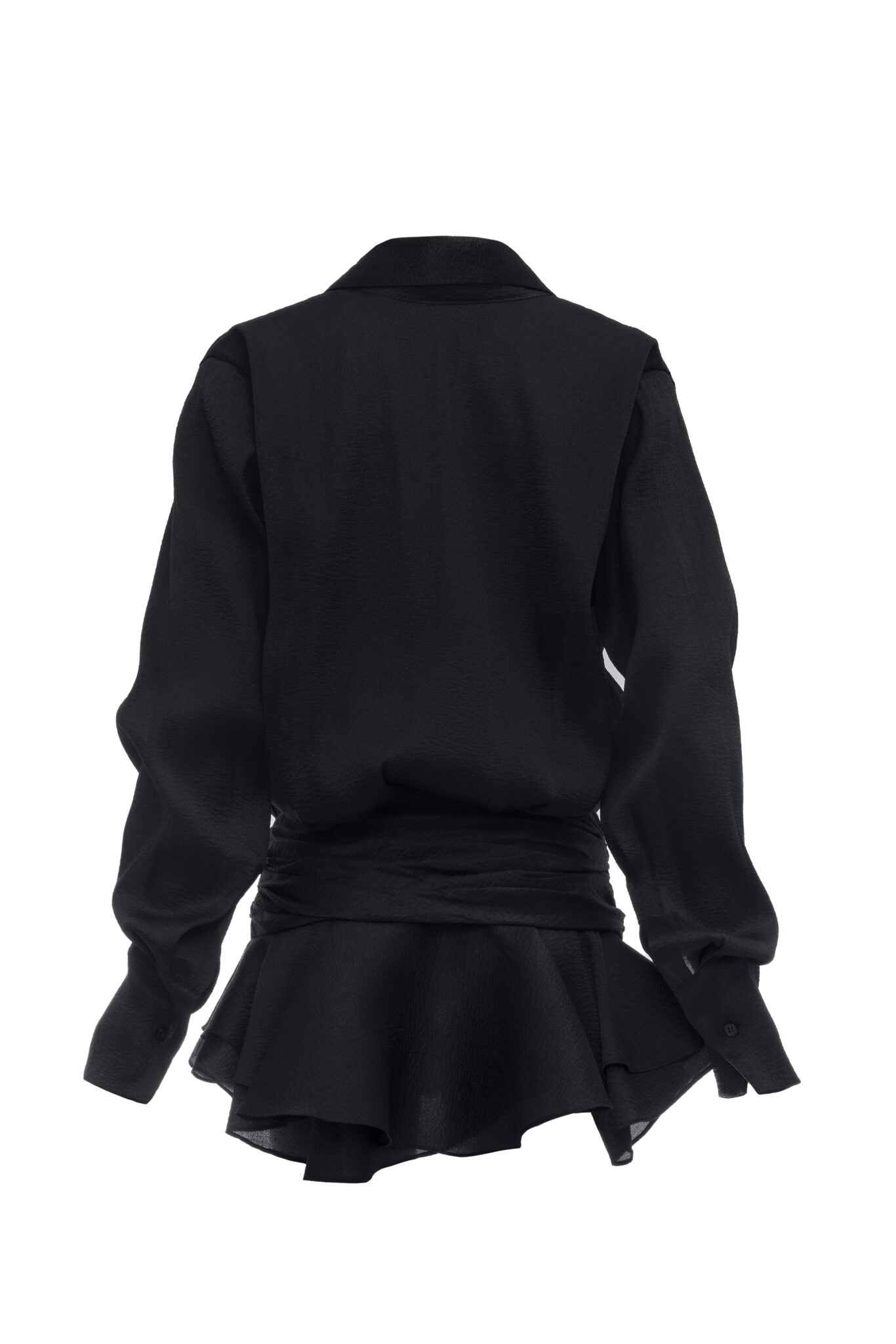 Stand Out Ruched Mini Dress