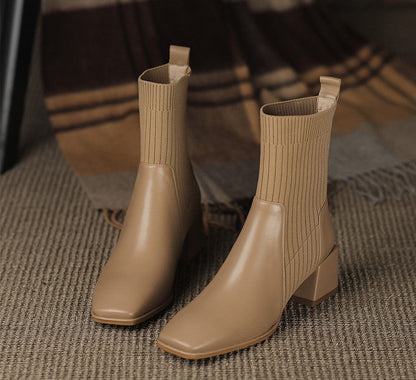 Comfort-Heel Ankle Boots