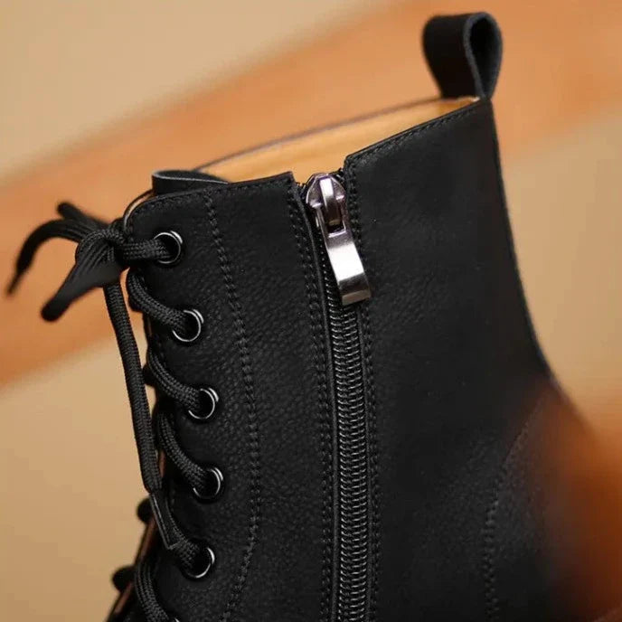 Cushioned Side-Zip Boots