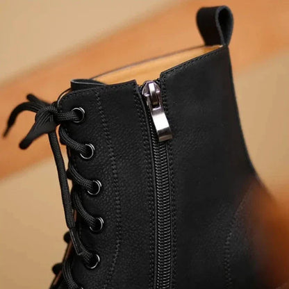 Cushioned Side-Zip Boots