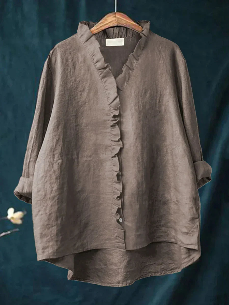 Cooling Frill Blouse