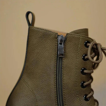 Cushioned Side-Zip Boots