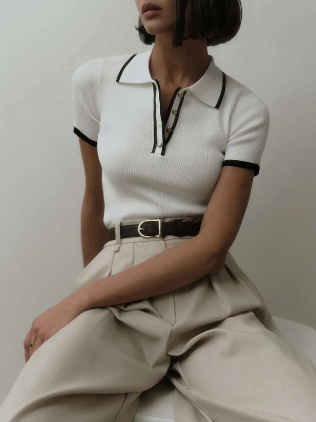 Effortlessly Chic Knit Top