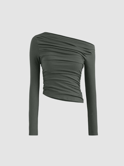 Effortless Asymmetry Style Top