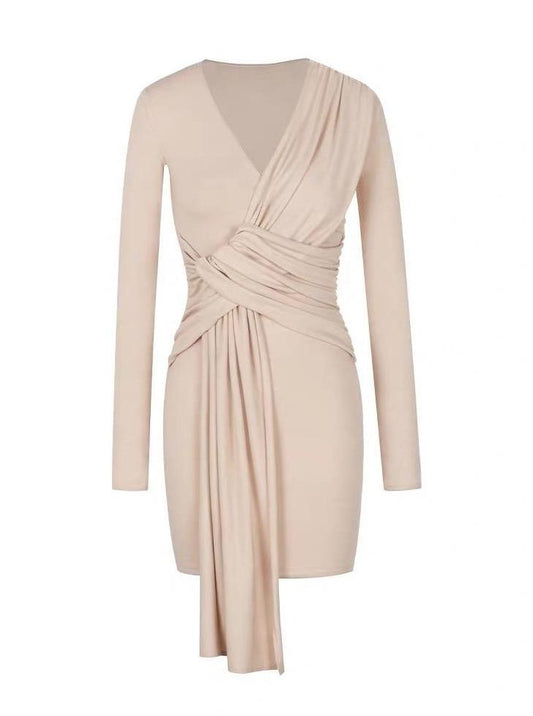 All-Season Flattering Long Sleeve Dress