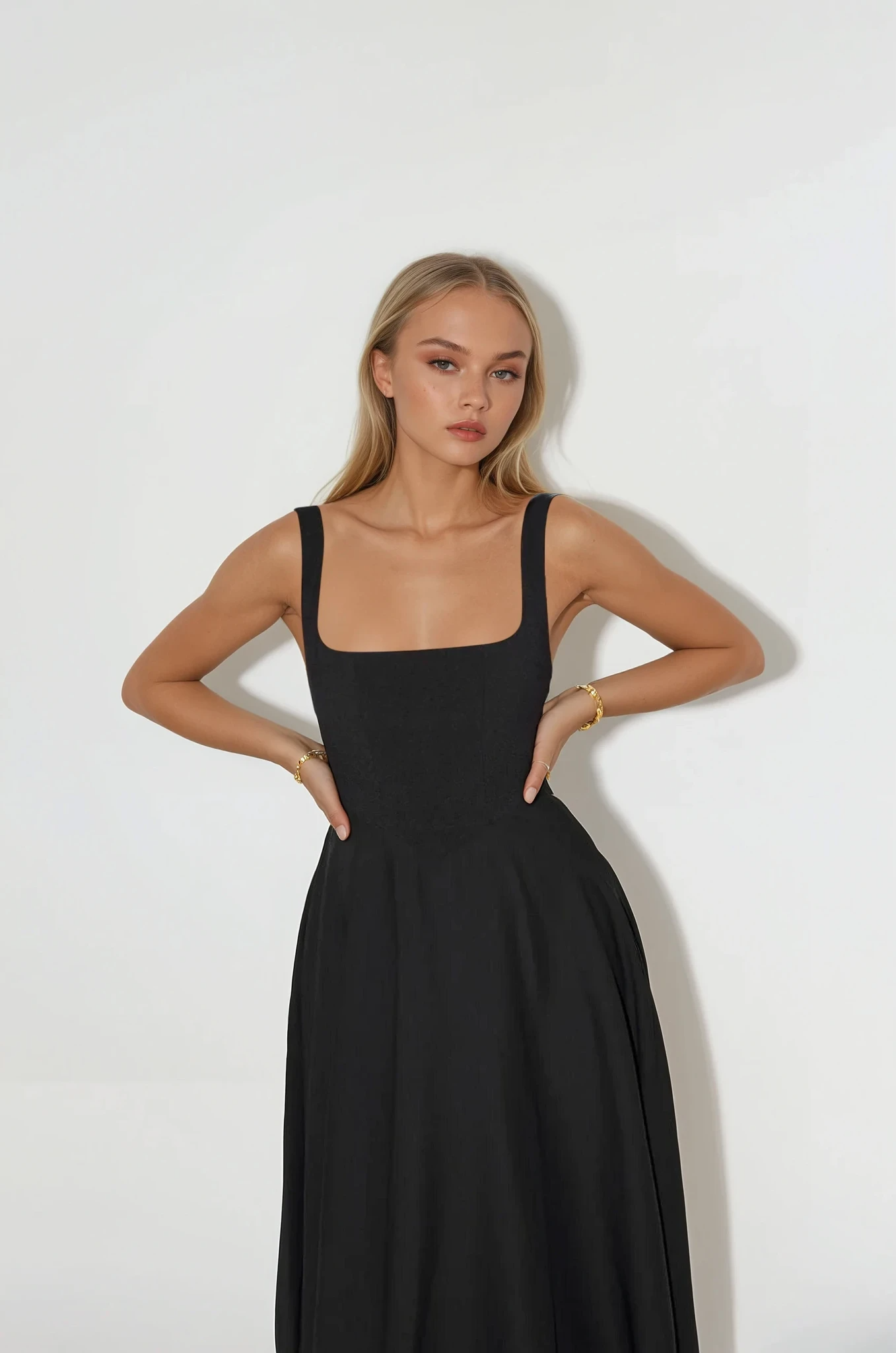 Sophisticated Midi Dress for Effortless Elegance