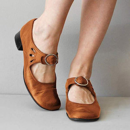 All-Day Comfort Leather Sandals