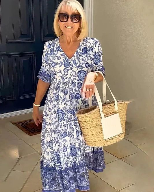 Effortless Elegance Floral Dress