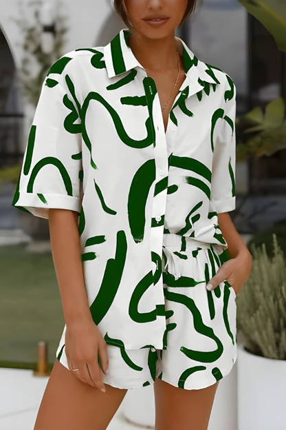 Effortless Beach Style Two-Piece Set