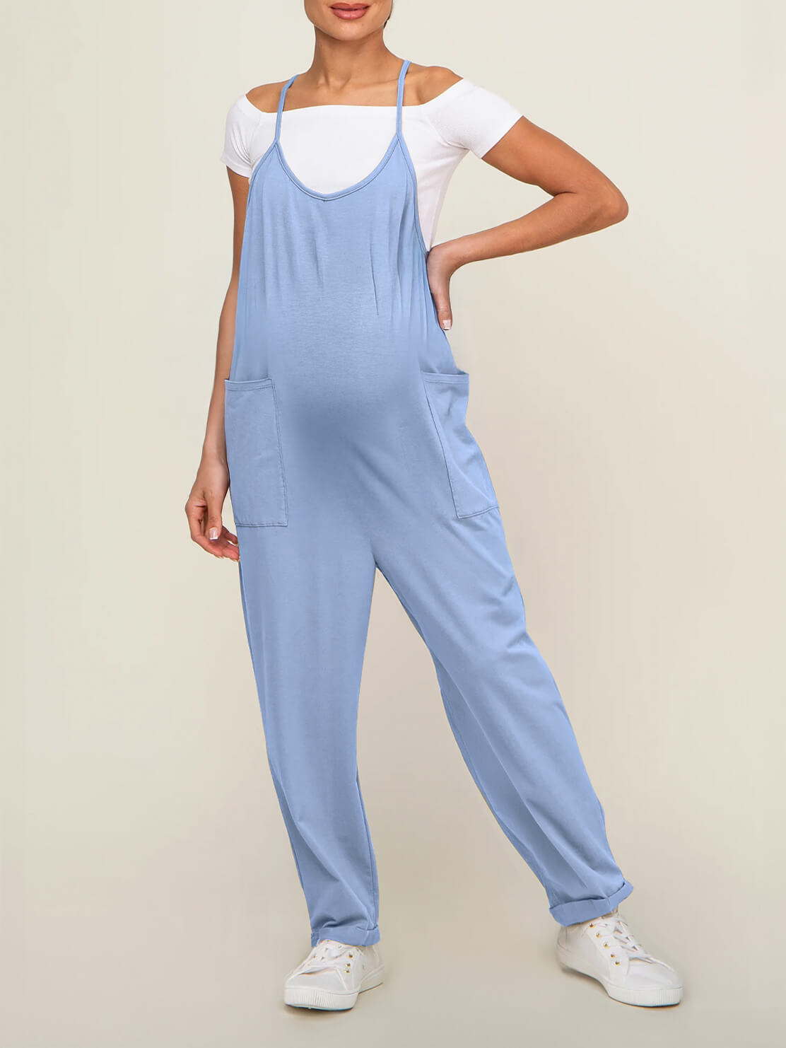 Effortless Comfort Maternity Jumpsuit