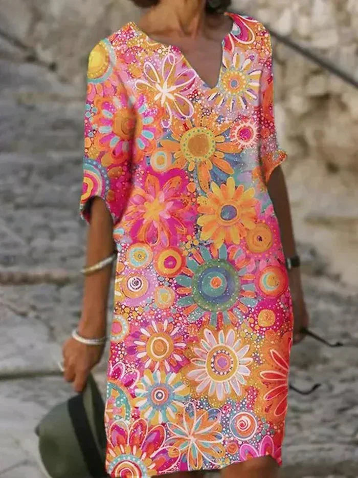 Cooling Floral Dress