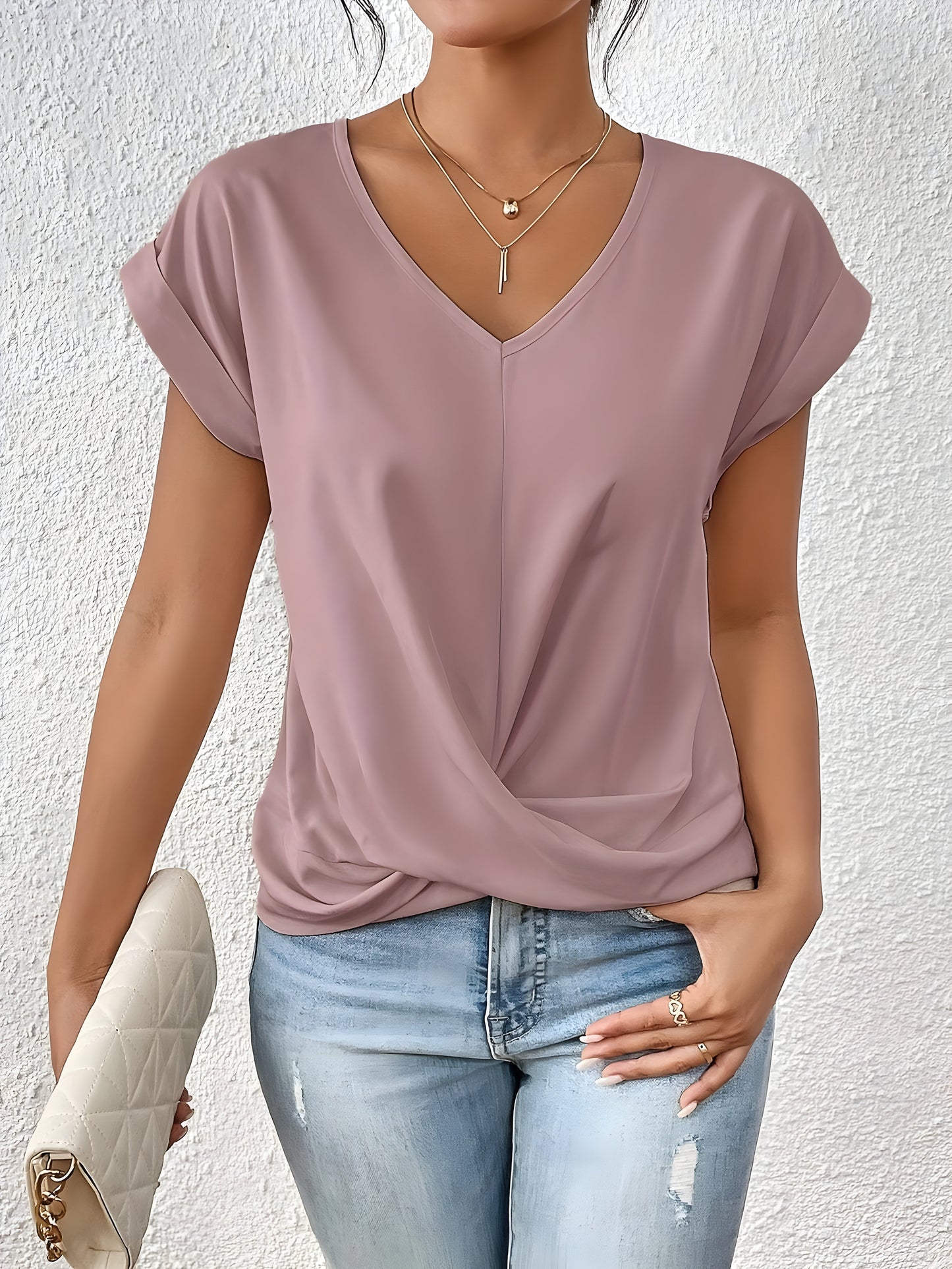 Chic Comfort V-Neck Top