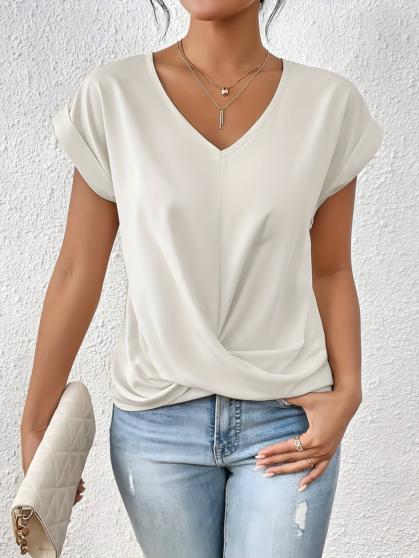 Chic Comfort V-Neck Top
