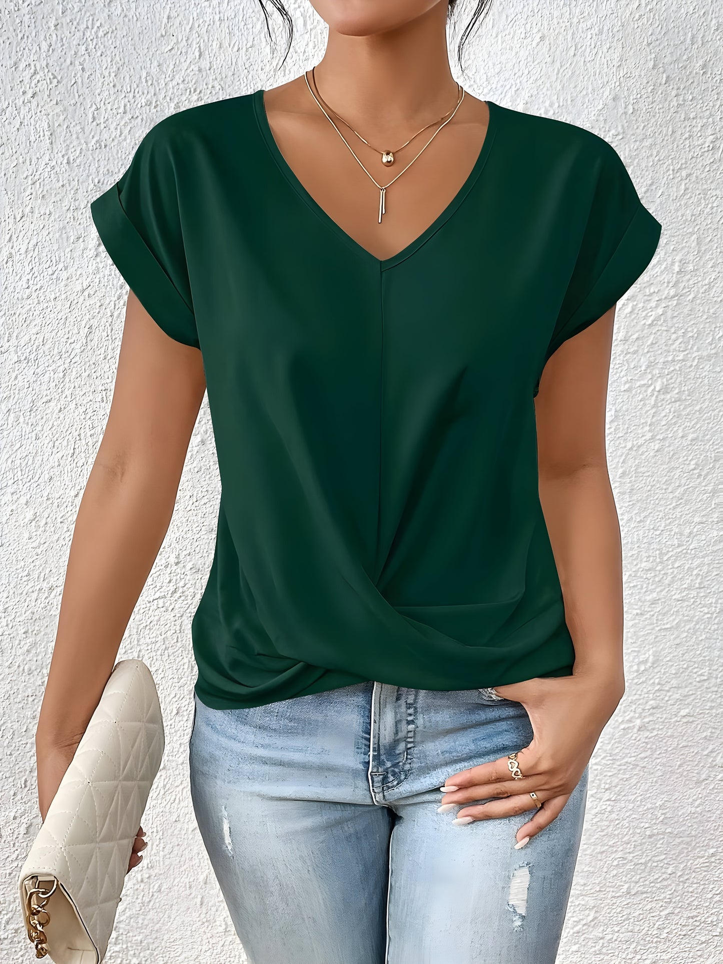 Chic Comfort V-Neck Top
