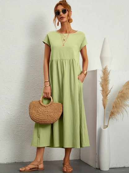 Breezy Comfort Spring Dress