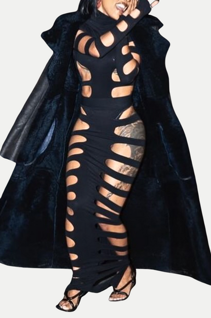 Head-Turning Cutout Two-Piece Set