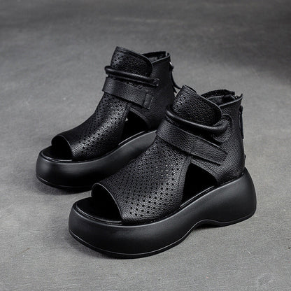 All-Day Support Leather Sandals