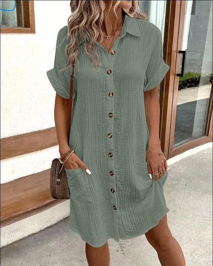 Airy Chic Summer Comfort Dress