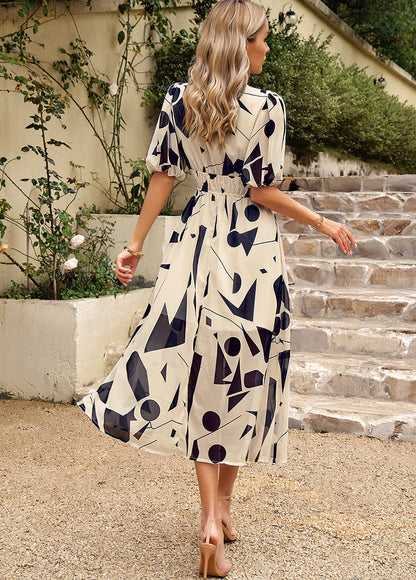 Effortless Floral Elegance Dress