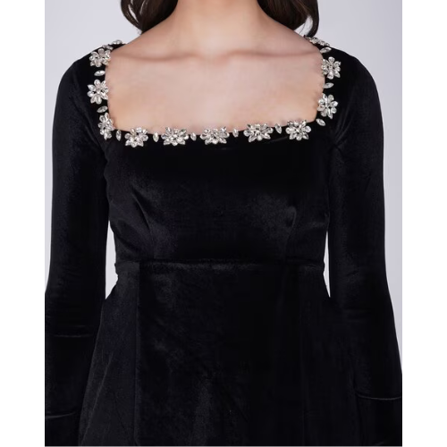 Luxe Velvet Soirée Dress