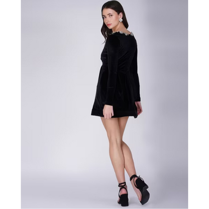 Luxe Velvet Soirée Dress