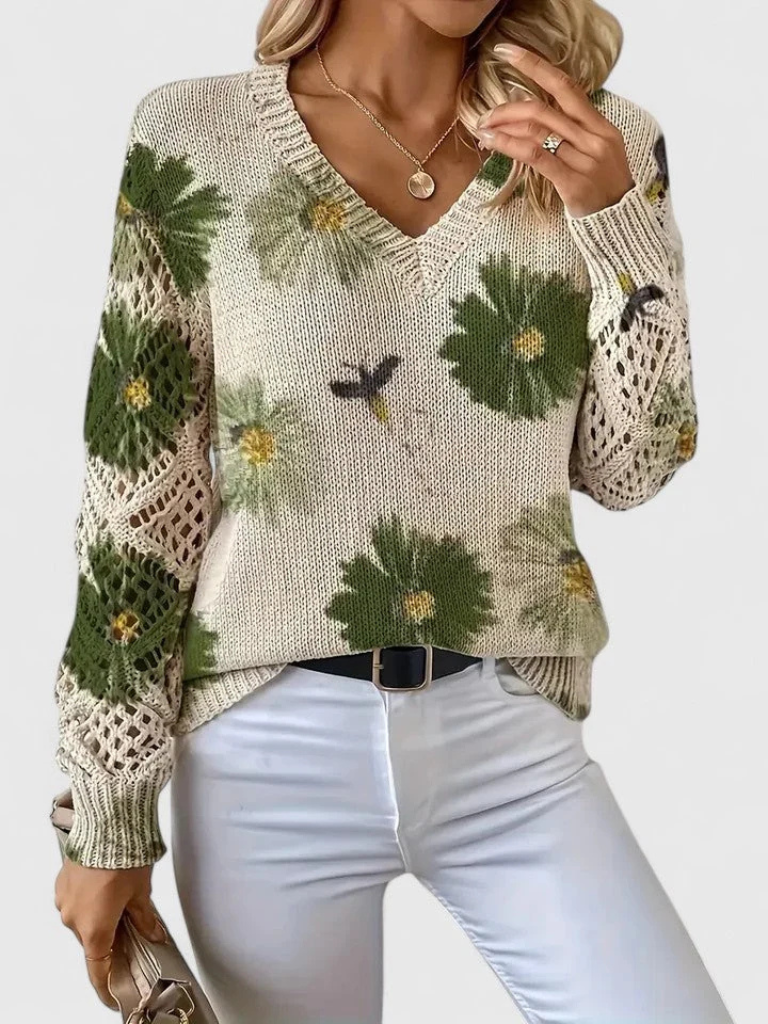 Cozy Bloom Sweater