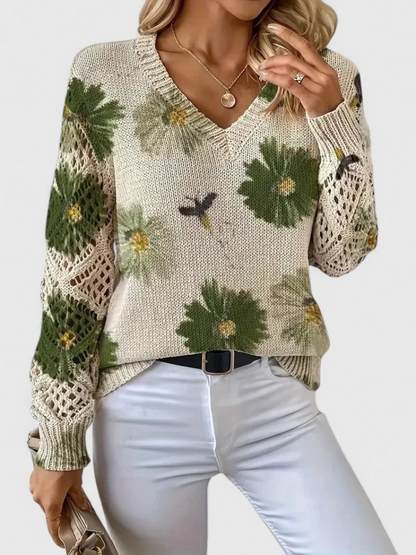 Cozy Bloom Sweater
