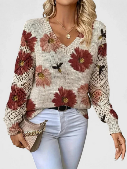 Cozy Bloom Sweater