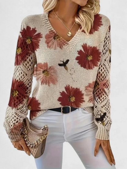 Cozy Bloom Sweater