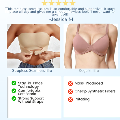 Effortless Comfort Seamless Strapless Bra
